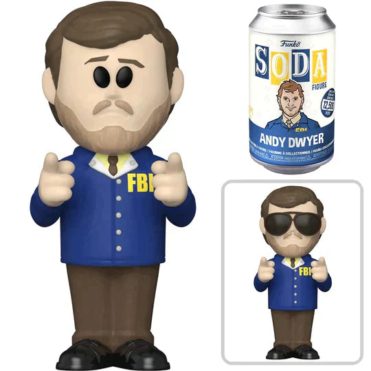 Vinyl Soda: Parks & Rec - Andy Dwyer w/ Chance of Chase Funko Soda