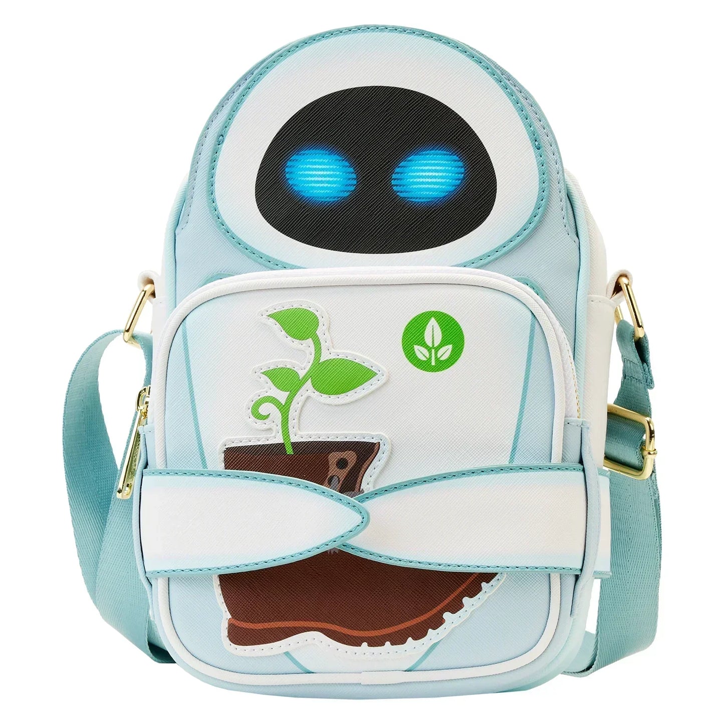 LF PIXAR MOMENTS WALL E DATE NIGHT CROSSBODY BAG
