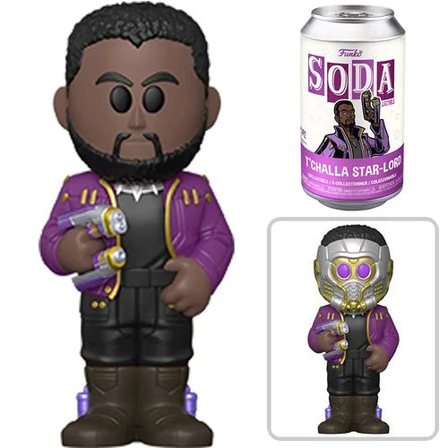 Marvel's What If T'Challa Star-Lord Vinyl Soda Figure - Chance Of Chase