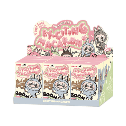 Labubu x THE MONSTERS - Exciting Macaron Vinyl Plush - Blind Box