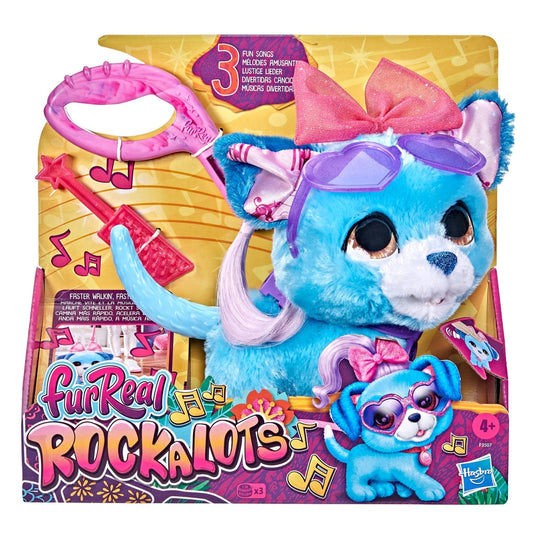 furReal Rockalots Musical Interactive Walking Puppy Toy