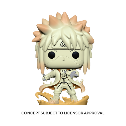 NARUTO SHIPPUDEN POP! MINATO NAMIKAZE (NINE TAIL CHAKRA MODE) Funko Shop Exclusive