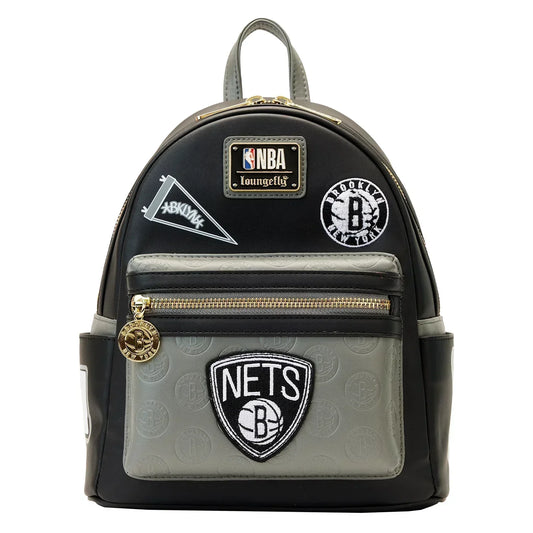 LF NBA BROOKLYN NETS PATCH ICONS MINI BACKPACK