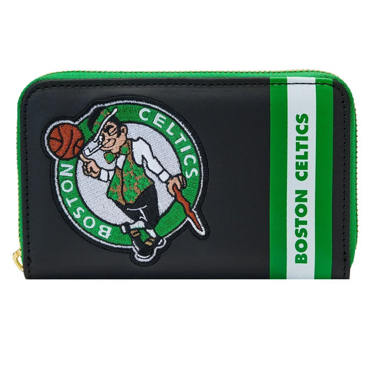 LF NBA BOSTON CELTICS PATCH ICONS ZIPAROUND WALLET