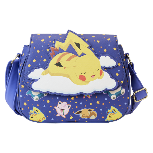 POKÉMON Sleeping Pikachu and Friends Crossbody Bag