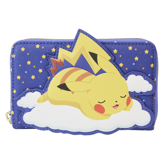 POKÉMON Sleeping Pikachu and Friends Zip Around Wallet