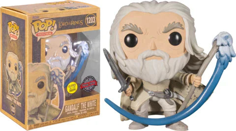 Funko Pop! Movies 1203 Lord of the Rings Gandalf the White Special Edition Glow